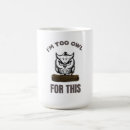 Search for irritated mugs Owl