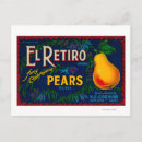 Search for crate label postcards Pear