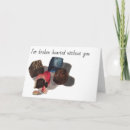 Search for broken hearted cards For her