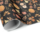 Search for pumpkin wrapping paper Botanical