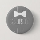 Search for bowtie badges Groomsman