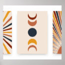 Search for abstract moon posters Modern