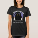 Search for horror movie tshirts Black cat