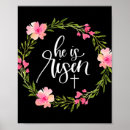 Search for he is risen posters Floral