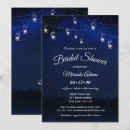 Search for starry night bridal shower invitations Rustic