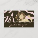 Search for pink zebra business cards Artist