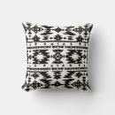 Search for southwestern cushions Black and white