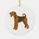 Search for airedale terrier christmas tree decorations Pet