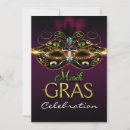 Search for mardi gras mask invitations Party