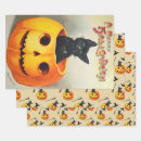 Search for cute cats wrapping paper Orange