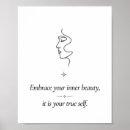 Search for inner beauty quote Self love