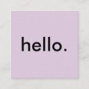 Search for hello business cards Modern