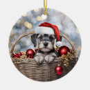 Search for schnauzer christmas tree decorations Xmas