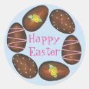 Search for easter candy stickers Chocolate