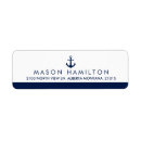 Search for anchor wedding return address labels Navy