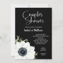Search for anemone bridal shower invitations Botanical