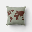 Search for world map cushions Continents