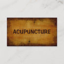 Search for acupuncture business cards Acupuncturist