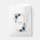 Search for navy blue wedding favour bags Watercolor