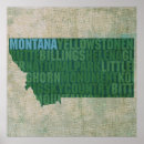 Search for map of montana posters Outline
