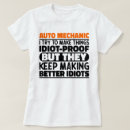 Search for auto mechanic tshirts Car