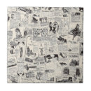 Search for newspaper tiles Retro