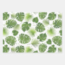 Search for tropical leaves wrapping paper Summer