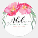 Search for tropical leaf stickers Watercolor