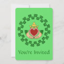 Search for claddagh invitations Heart