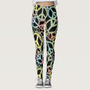 Search for peace sign leggings Colourful