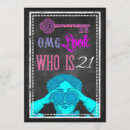 Search for retro 21st birthday invitations Fun