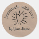 Search for rustic kraft stickers Homemade