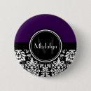 Search for damask monogram badges Black