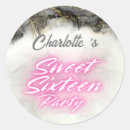 Search for neon party stickers Glow in the dark