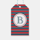 Search for monogram gift tags Navy