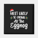 Search for eggnog magnets Likely