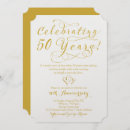 Search for 50 years wedding anniversary invitations Hearts