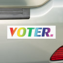 Search for voter bumper stickers Election