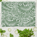 Search for vintage botanical tea towels William morris