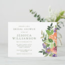 Search for boho bridal luncheon invitations Watercolor