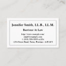 Search for barrister business cards Counsel