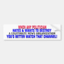 Search for anti politician bumper stickers Conservative