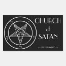 Search for satanistic stickers Anton lavey