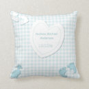 Search for birth announcement cushions Boy