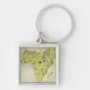 Search for continents key rings Map