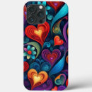 Search for multicolor hearts cases Colourful