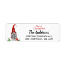 Search for gnome return address labels Winter