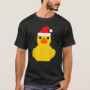 Search for funny duck christmas tshirts Santa
