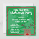 Search for red nosed invitations Funny