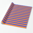 Search for orange and blue wrapping paper Stripes